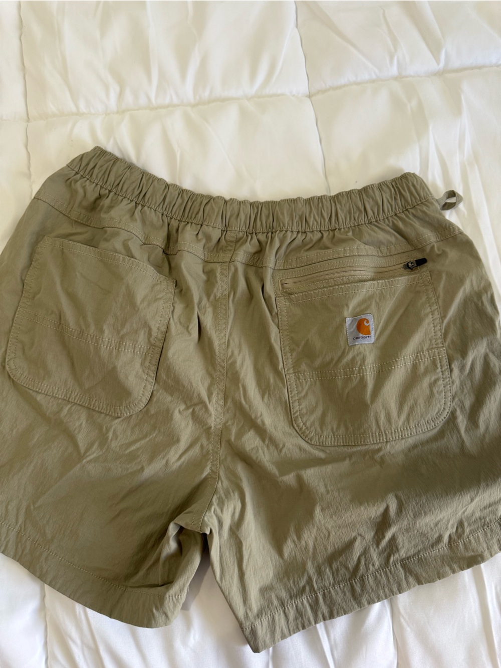 Carhartt Tan Women’s Cargo Shorts - Picture 2 of 3